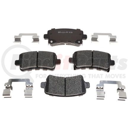 MGD1430CH by RAYBESTOS - Raybestos R-Line Ceramic Brake Pad Set