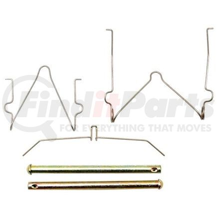 H 15728 by RAYBESTOS - Raybestos R-Line Disc Brake Hardware Kit