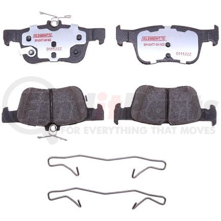 EHT1833H by RAYBESTOS - Raybestos Element3 Hybrid Brake Pad Set