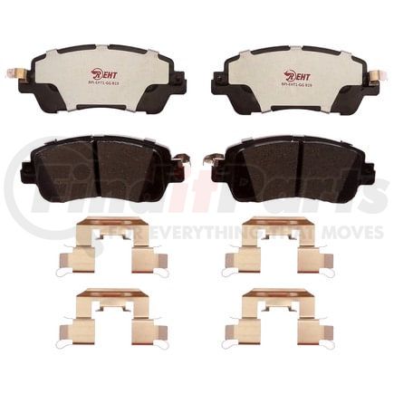 EHT1852H by RAYBESTOS - Raybestos Element3 Hybrid Brake Pad Set