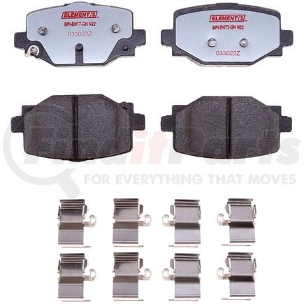 EHT2191H by RAYBESTOS - Raybestos Element3 Hybrid Brake Pad Set