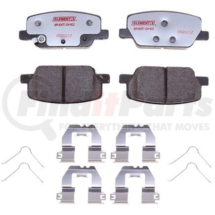 EHT2199H by RAYBESTOS - Raybestos Element3 Hybrid Brake Pad Set