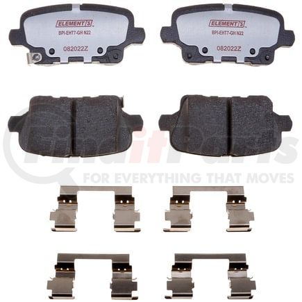 EHT2189H by RAYBESTOS - Raybestos Element3 Hybrid Brake Pad Set