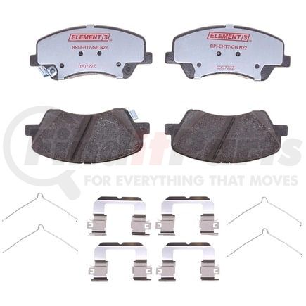 EHT2190H by RAYBESTOS - Raybestos Element3 Hybrid Brake Pad Set