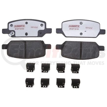 EHT2283H by RAYBESTOS - Raybestos Element3 Hybrid Brake Pad Set