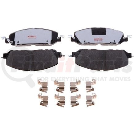 EHT2229H by RAYBESTOS - Raybestos Element3 Hybrid Brake Pad Set