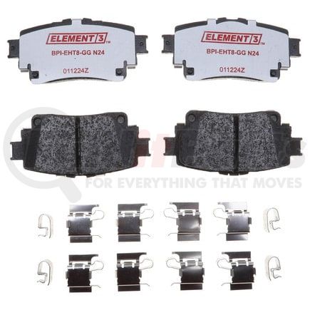 EHT2305H by RAYBESTOS - Raybestos Element3 Hybrid Brake Pad Set