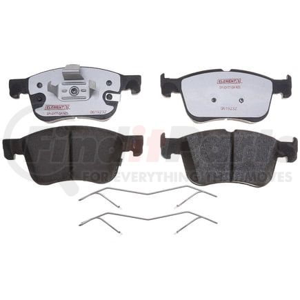 EHT2300H by RAYBESTOS - Raybestos Element3 Hybrid Brake Pad Set