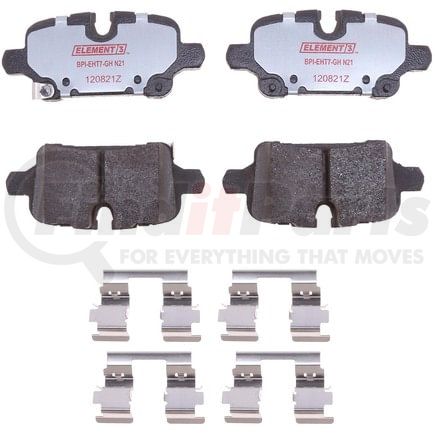 EHT2374H by RAYBESTOS - Raybestos Element3 Hybrid Brake Pad Set