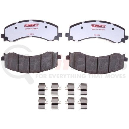 EHT2382H by RAYBESTOS - Raybestos Element3 Hybrid Brake Pad Set