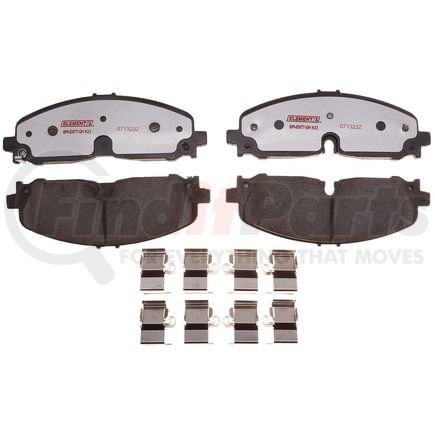 EHT2371H by RAYBESTOS - Raybestos EHT Hybrid Brake Pad Set