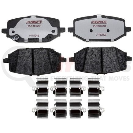 EHT2397H by RAYBESTOS - Raybestos Element3 Hybrid Brake Pad Set