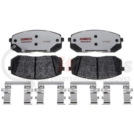 EHT2400H by RAYBESTOS - Raybestos Element3 Hybrid Brake Pad Set