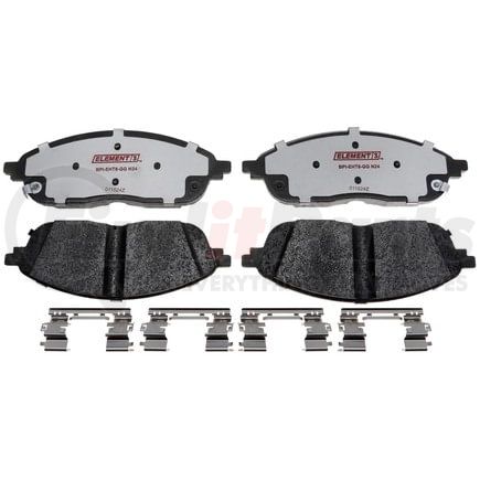 EHT2436H by RAYBESTOS - Raybestos Element3 Hybrid Brake Pad Set