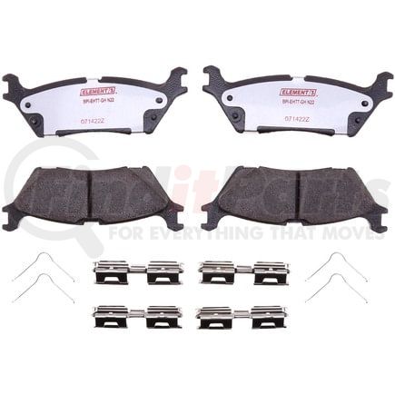 EHT2383H by RAYBESTOS - Raybestos Element3 Hybrid Brake Pad Set