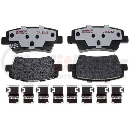 EHT2395H by RAYBESTOS - Raybestos Element3 Hybrid Brake Pad Set