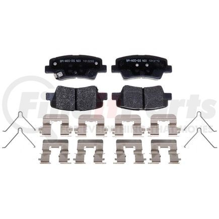 MGD1813CH by RAYBESTOS - Raybestos R-Line Ceramic Brake Pad Set