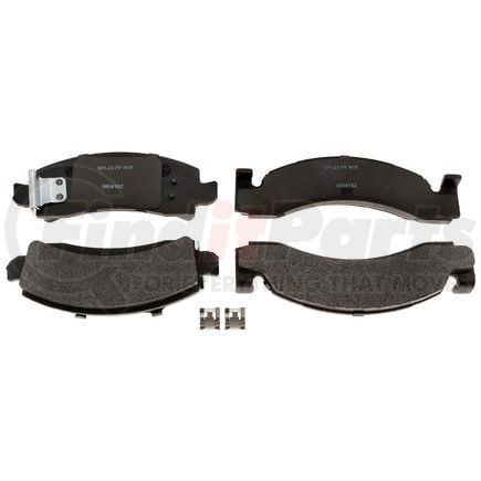 MGD149MH by RAYBESTOS - Raybestos R-Line Metallic Brake Pad Set