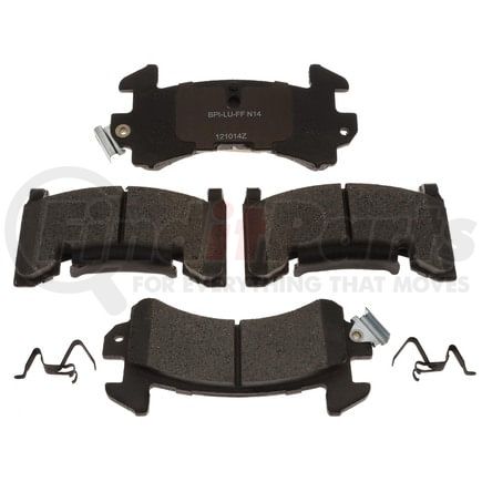 MGD154CH by RAYBESTOS - Raybestos R-Line Ceramic Brake Pad Set