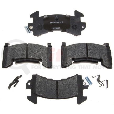 MGD154MH by RAYBESTOS - Raybestos R-Line Metallic Brake Pad Set