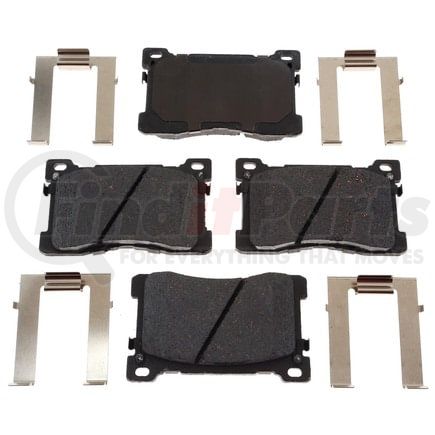 MGD1576CH by RAYBESTOS - Raybestos R-Line Ceramic Brake Pad Set