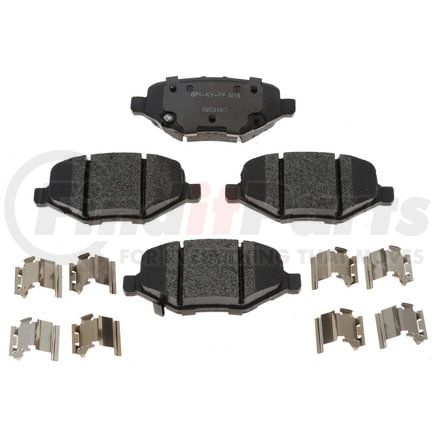 MGD1612MH by RAYBESTOS - Raybestos R-Line Metallic Brake Pad Set