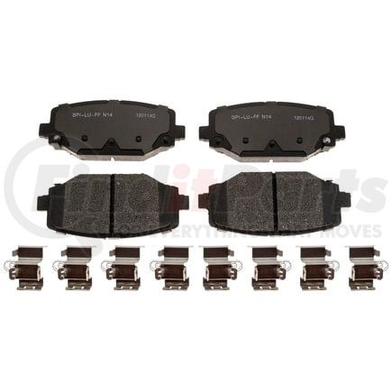 MGD1596CH by RAYBESTOS - Raybestos R-Line Ceramic Brake Pad Set