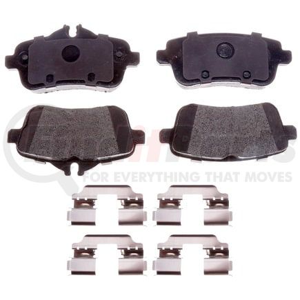 MGD1630MH by RAYBESTOS - Raybestos R-Line Metallic Brake Pad Set