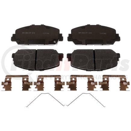 MGD1625CH by RAYBESTOS - Raybestos R-Line Ceramic Brake Pad Set