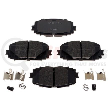 MGD1628CH by RAYBESTOS - Raybestos R-Line Ceramic Brake Pad Set