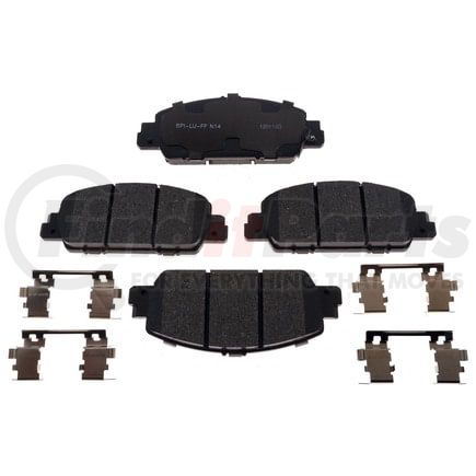 MGD1654CH by RAYBESTOS - Raybestos R-Line Ceramic Brake Pad Set