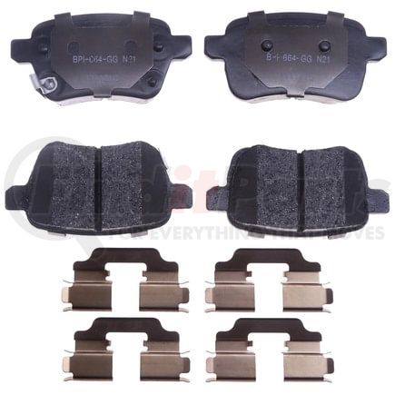 Raybestos MGD1722CH Disc Brake Pad Set Raybestos R-Line Ceramic Brake Pad Set