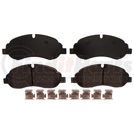 MGD1774MH by RAYBESTOS - Raybestos R-Line Metallic Brake Pad Set