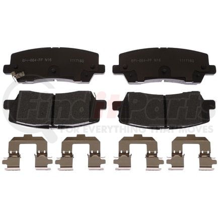 Raybestos MGD1793CH Disc Brake Pad Set Raybestos R-Line Ceramic Brake Pad Set