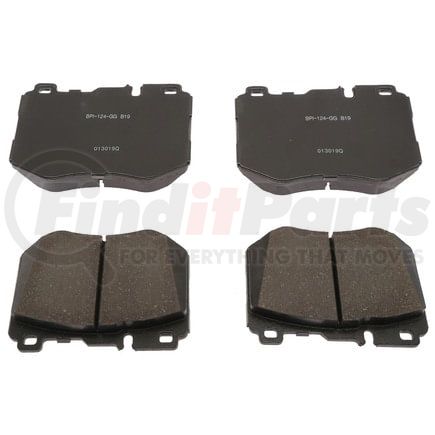 MGD1796M by RAYBESTOS - Raybestos R-Line Metallic Brake Pad Set