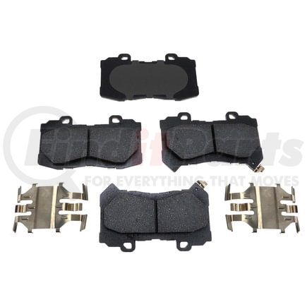 MGD1802CH by RAYBESTOS - Raybestos R-Line Ceramic Brake Pad Set