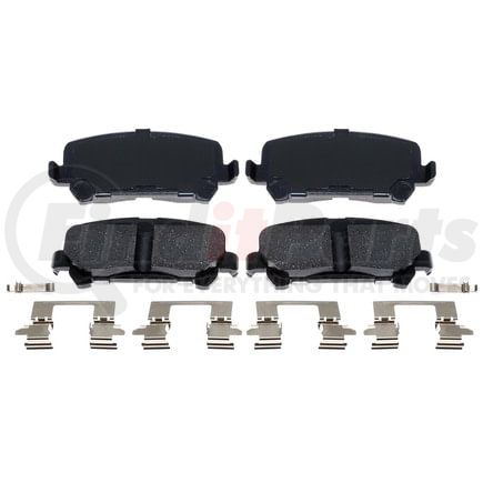 MGD1806CH by RAYBESTOS - Raybestos R-Line Ceramic Brake Pad Set