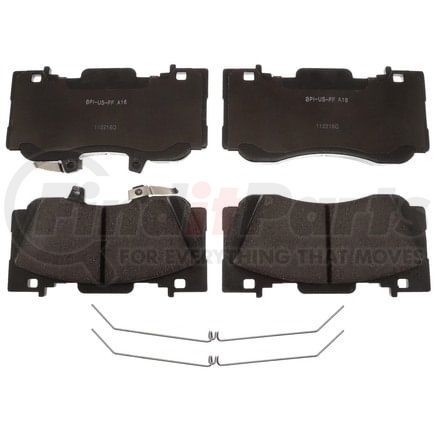 MGD1784CH by RAYBESTOS - Raybestos R-Line Ceramic Brake Pad Set