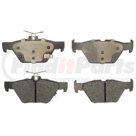 MGD1808C by RAYBESTOS - Raybestos R-Line Ceramic Brake Pad Set