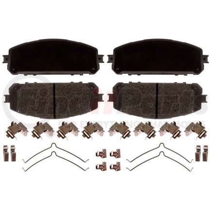Raybestos MGD1843CH Disc Brake Pad Set Raybestos R-Line Ceramic Brake Pad Set