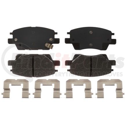 MGD1844CH by RAYBESTOS - Raybestos R-Line Ceramic Brake Pad Set