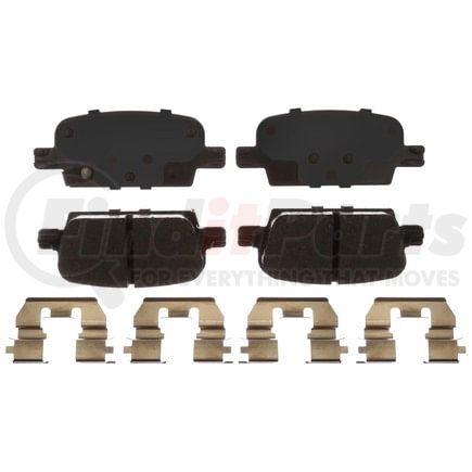 MGD1921CH by RAYBESTOS - Raybestos R-Line Ceramic Brake Pad Set