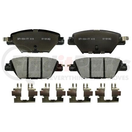 MGD1934CH by RAYBESTOS - Raybestos R-Line Ceramic Brake Pad Set