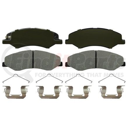 MGD2089CH by RAYBESTOS - Raybestos R-Line Ceramic Brake Pad Set