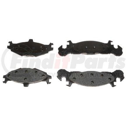 MGD219M by RAYBESTOS - Raybestos R-Line Metallic Brake Pad Set