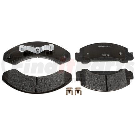 MGD249MH by RAYBESTOS - Raybestos R-Line Metallic Brake Pad Set