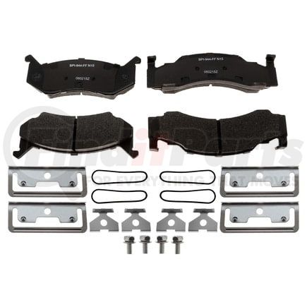 MGD269MH by RAYBESTOS - Raybestos R-Line Metallic Brake Pad Set