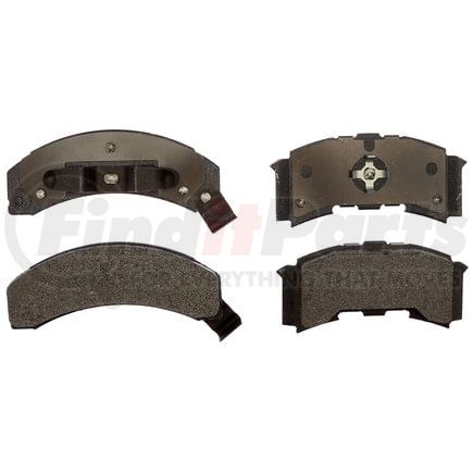 MGD261M by RAYBESTOS - Raybestos R-Line Metallic Brake Pad Set