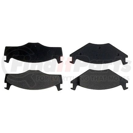 MGD280DM by RAYBESTOS - Raybestos R-Line Metallic Brake Pad Set