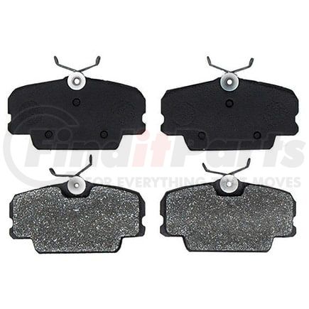 MGD278M by RAYBESTOS - Raybestos R-Line Metallic Brake Pad Set